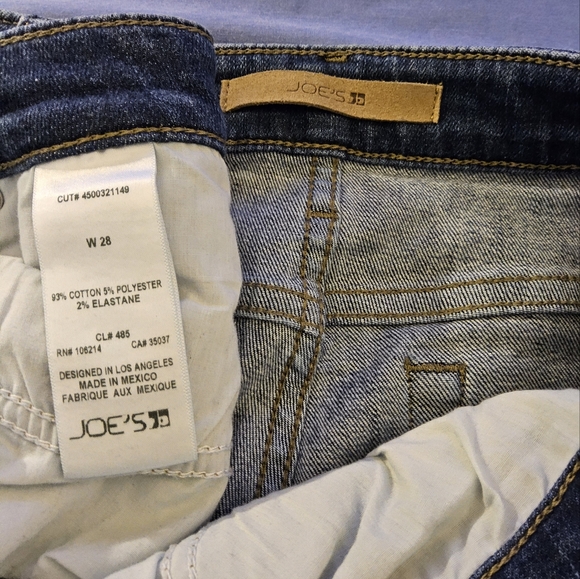 Joe's Jean's Mid-wash/Mid Rise Five Pocket Jeans(B7) - Picture 5 of 5